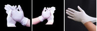 Light Weight Disposable Medical Gloves Industrial Food Grade Clear Blue Green Skin supplier