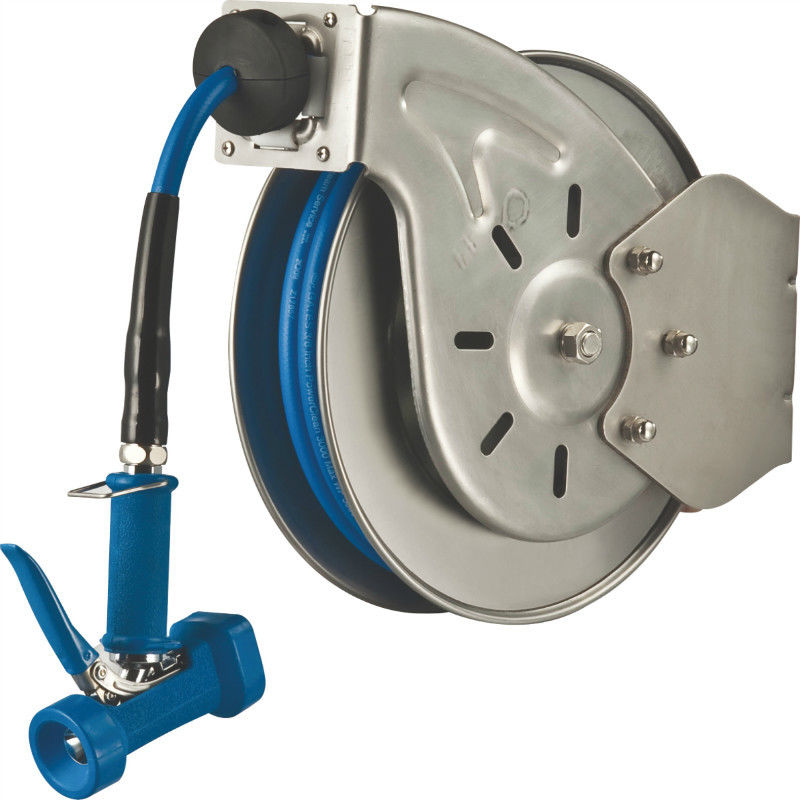 Automatic 11m Retractable Open Stainless Steel Hose Reel supplier