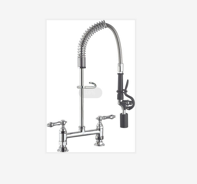 Hot And Cold Water 1.42GPM 5.38LPM Commercial Pre Rinse Sprayer supplier